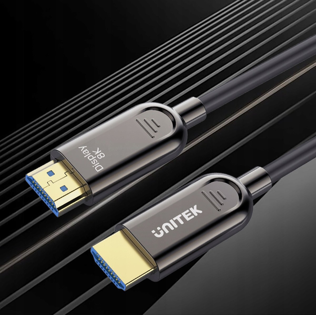Кабель Unitek HDMI - HDMI 2.1 AOC 8K 144 Hz 50 м (4894160053152) - зображення 5