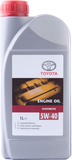 Масло моторное Toyota ENGINE OIL 5W-40 1 л (08880-80836) - Фото 2 Масло моторное Toyota ENGINE OIL 5W-40 1 л (08880-80836) - изображение 2