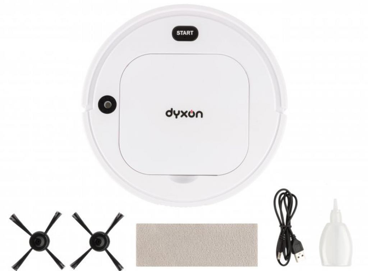 Робот-пылесос DYXON MEGAVAC 1200S Wet Clean White с влажной уборкой - изображение 4