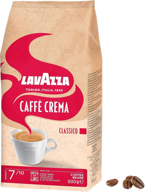 Кава в зернах Lavazza Crema Classico 500 г (8000070027398) - зображення 2