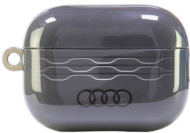 Etui Audi IML Geometric Pattern do AirPods Pro 2 Grey (6955250228244) - obraz 1