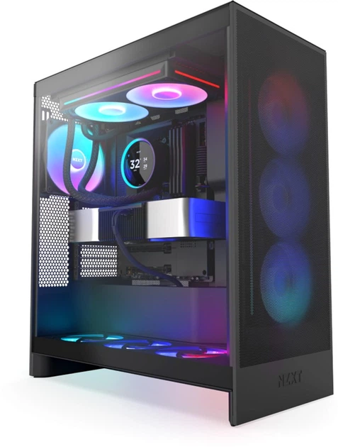 Chłodzenie cieczą NZXT Kraken Elite RGB 280 mm AIO liquid cooler w/Display. RGB. Fans Black (RL-KR28E-B2) - obraz 5