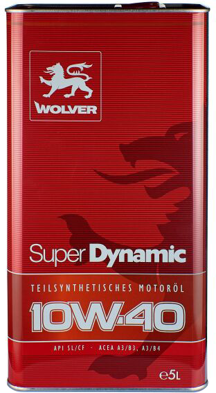 Моторное масло Wolver Super Dynamic 10W-40 5 л (4260360942600) - изображение 2
