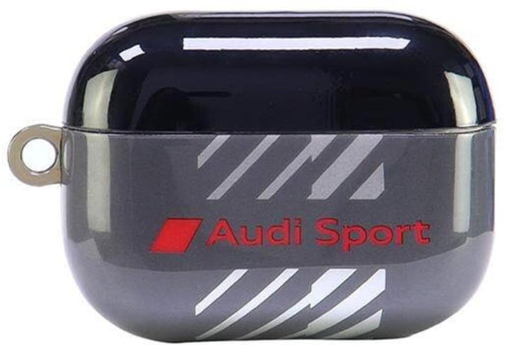 Etui Audi IML Sport do AirPods Pro 2 Black (6955250228183) - obraz 1