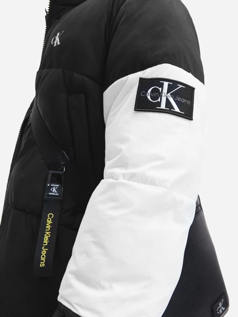 Kurtka zimowa męska Calvin Klein J30J321972-BEH S Czarna (8719856679651) - obraz 5