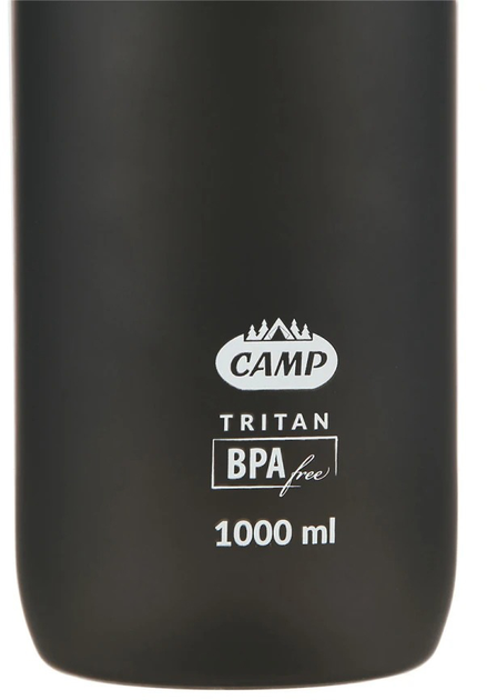 Пляшка Nils Camp тританова 1 л чорна (5907695552300) - зображення 9