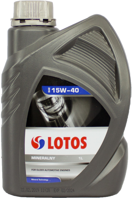 Моторное масло Lotos SJ/CF 15W-40 1л (WF-K103040-0N0) – фото, отзывы ...