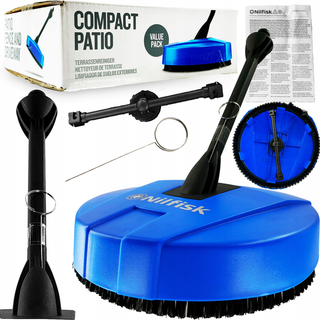 Щітка для миття Nilfisk Compact Patio ACC (5715492214013) - зображення 2