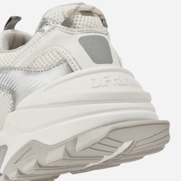Buty trekkingowe damskie D.Franklin 347 Track Flag DFSH347001-SILV 36 (3.5UK/5US) 23.3 cm Srebrne (8445333662037) - obraz 5