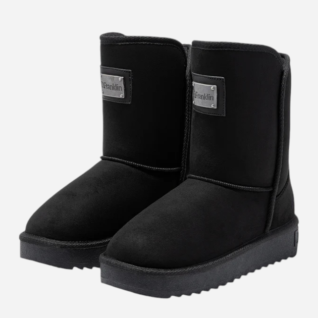 Śniegowce mukluki damskie wysokie D.Franklin Nordic Basic DFSH370003-BLAC 38 (5UK/7US) 24.6 cm Czarne (8445739904939) - obraz 3