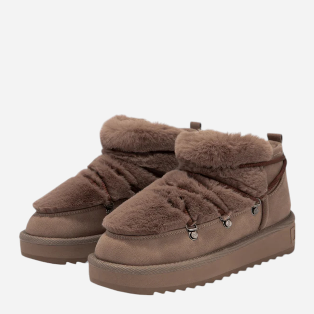 Жіночі місяцеходи D.Franklin Nordic Trk Fur Low DFSH370011-BROW 38 (5UK/7US) 24.6 см Коричневі (8445333664802) - зображення 2