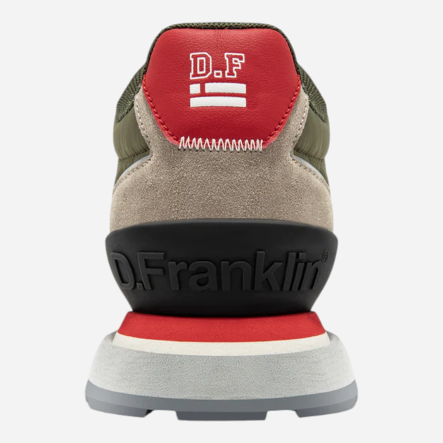Buty sportowe męskie D.Franklin Vibla Patch Flag DFSH378004-KHAK 43 (10US/9UK) 27cm Khaki (8445333667049) - obraz 5