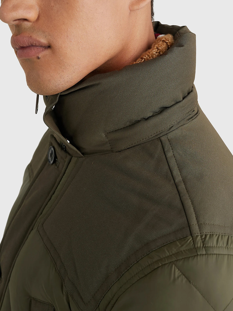 Kurtka zimowa męska Tommy Hilfiger MW0MW27690-RBN XL Khaki (8720641455824) - obraz 5