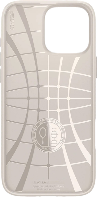 Панель Spigen Liquid Air для Apple iPhone 16 Pro Natural Titanium (ACS08120) - зображення 4