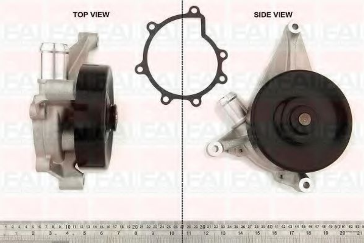 Помпа водяна FAI Auto Parts Jaguar S-Type II (X200) 3.0 V6 (Aj-V6) 01/1999_01/2002 (WP6470) - зображення 1