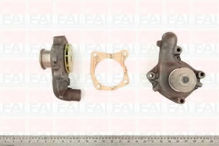 Помпа водяна FAI Auto Parts Ford Escort Classic (Aal, Abl) 1.8 Td (Rfd) 10/1998_07/2000 (WP6031) - зображення 1