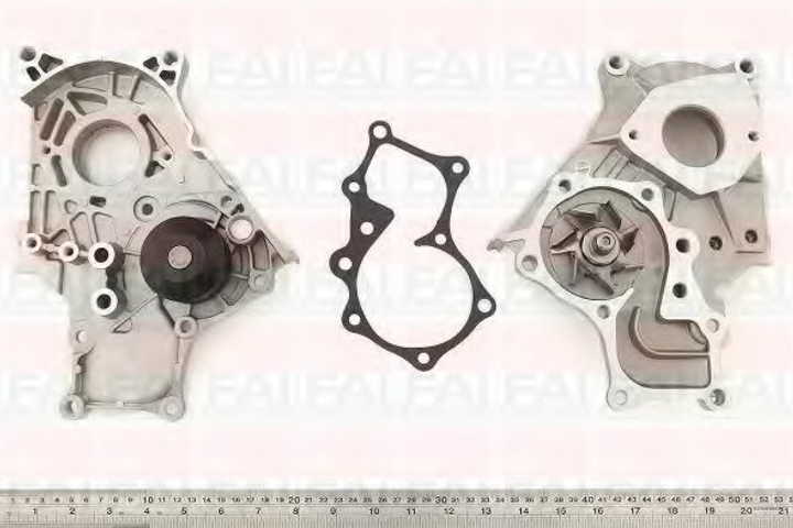 Помпа водяна FAI Auto Parts Toyota Avensis (_t22_) 2.0 D-4d (Cdt220_) (1cd-Ftv) 10/1999_02/2003 (WP6482) - изображение 1