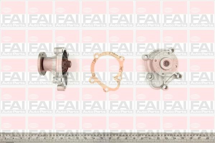 Помпа водяна FAI Auto Parts Opel Corsa a Hatchback (S83) 1.5 Td (F08, M08, F68, M68) (15 Dt (T4ec1)) 03/1988_03/1993 (WP6053) - изображение 1