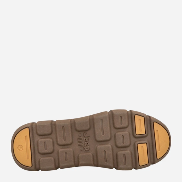 Trzewiki męskie Jeep JM42122A-030 41 (7UK) 27.5 cm Ciemnobrązowe (8050246387368) - obraz 5