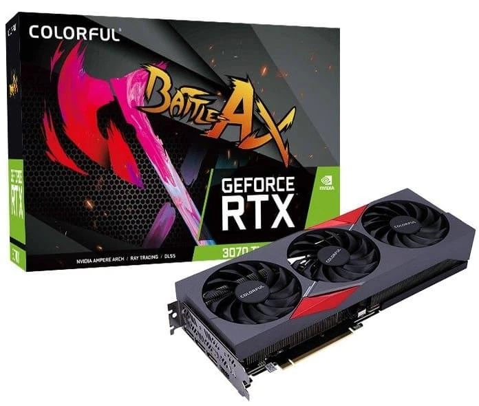Відеокарта Colorful RTX 3070Ti BATTLE-AX NB 8GB (Geforce RTX 3070