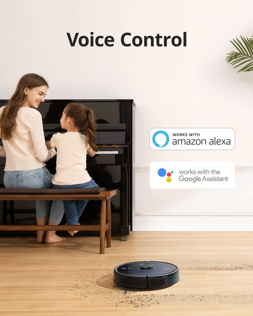 Робот-пилосос Eufy Robovac L35 Hybrid+ (T2182G11) - зображення 7