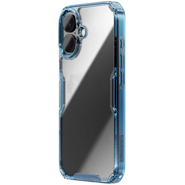 Силіконовий чохол NILLKIN Nature TPU Pro для iPhone 16 - Blue - зображення 2