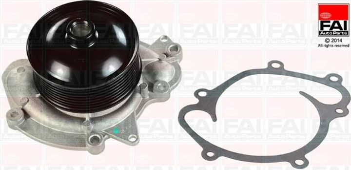 Помпа водяна FAI Auto Parts Mercedes-Benz C-Class (W203) C 320 Cdi (203.020) (Om 642.910) 01/2005_02/2007 (WP6579) - зображення 1