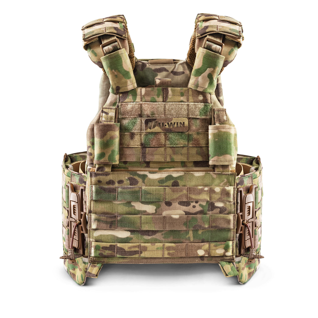 Плитоноска Plate Carrier Multicam U-WIN AGILE 250х300 с камербандами PRO со сбросами SPIDER Size 2: 90-105 см Multicam - изображение 2