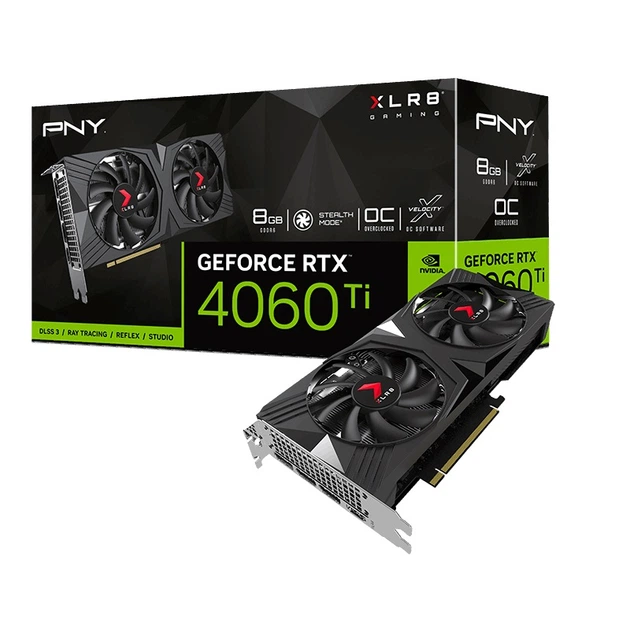 Видеокарта PNY GeForce RTX 4060 Ti 8GB VERTO (VCG4060T8DFXPB1-O