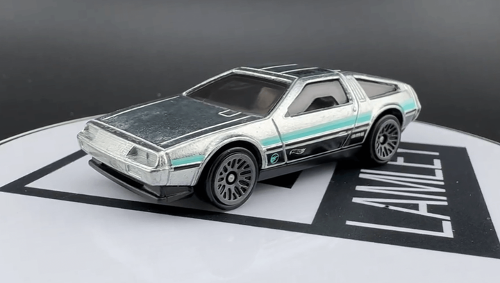 スーパートレジャーハント DMCデロリアン Машинка Базова Hot Wheels DMC Delorean Zamac Treasure Hunts