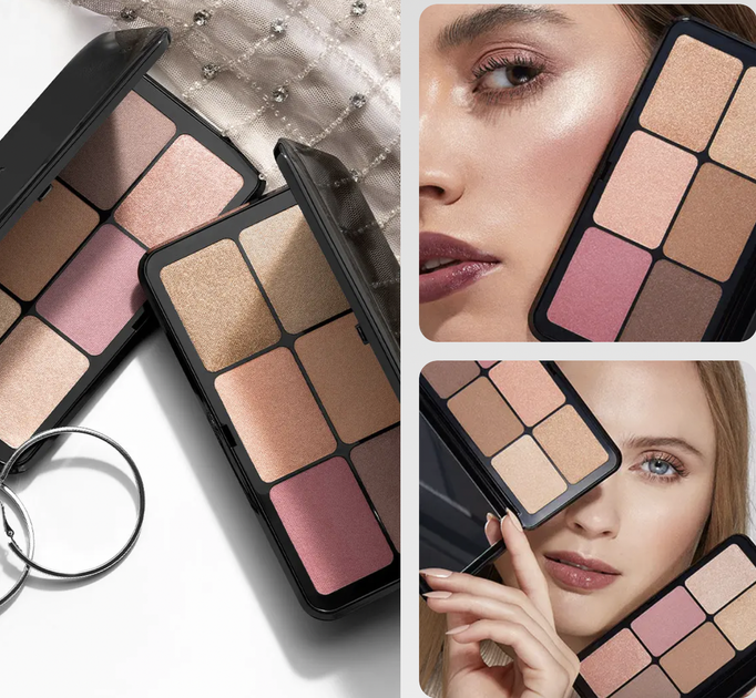 Палітра для контурингу обличчя Kiko Milano Irresistible total look