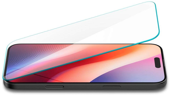 Захисне скло Spigen Glas.tR Slim для Apple iPhone 16 Pro (8809971228787) - зображення 5