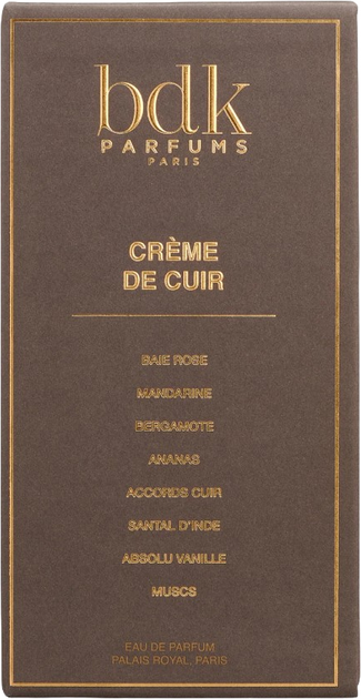 Парфумована вода унісекс Bdk Parfums Creme De Cuir 100 мл (3760035450252) - зображення 2