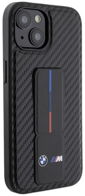 Etui CG Mobile BMW M Grip Stand Carbon do Apple iPhone 16 Pro Max Black (BMHCP16XGSPCCK) - obraz 5
