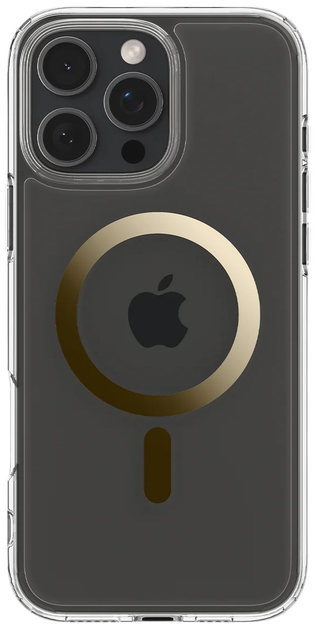 Etui Spigen Ultra Hybrid MagFit do Apple iPhone 16 Pro Max Gold (ACS08001) - obraz 1