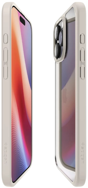 Панель Spigen Ultra Hybrid для Apple iPhone 16 Pro Max Natural Titanium (ACS08385) - зображення 6
