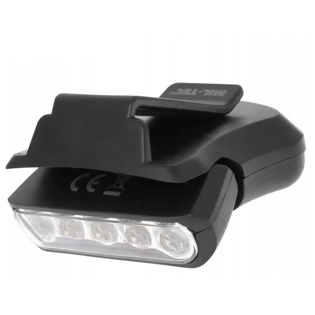 Ліхтарик Mil-Tec На кепку або Molle CLIP LIGHT 5 LED (15183600) - зображення 4