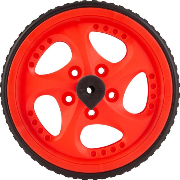 Подвійний ролик для преса Pure2Improve Exercise Wheel Black/Red (8719407035394) - зображення 4