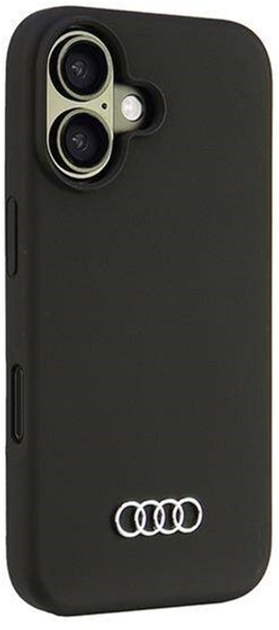 Etui Audi Silicone Case do Apple iPhone 16 Black (6955250227964) - obraz 2