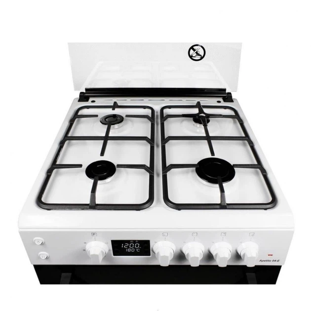 Комбінована плита Artel Apetito 04-E White - зображення 5