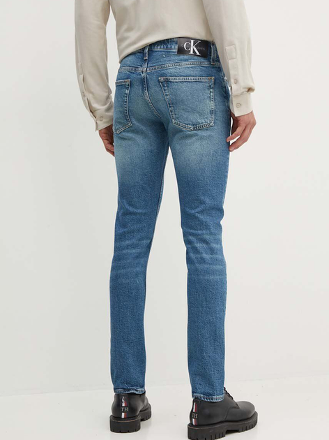 Jeansy slim fit męskie Calvin Klein Jeans J30J325734-1BJ 31/32 Niebieskie (8720639079070) - obraz 2