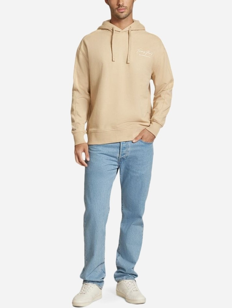 Bluza męska z kapturem Tommy Hilfiger DM0DM19239-AB9 L Beżowa (8720636559698) - obraz 3