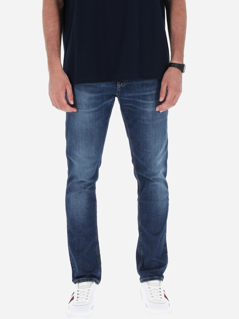 Джинси Slim Fit чоловічі Tommy Hilfiger DM0DM19307-1BK 32/32 Темно-сині (8720636563367) - зображення 1