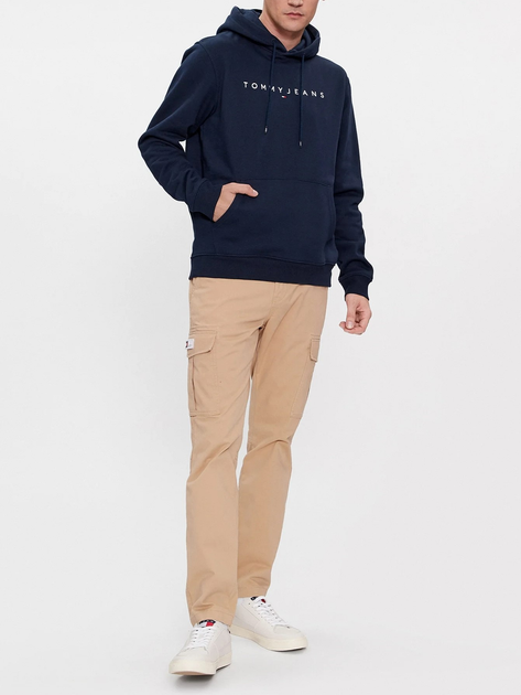 Худі чоловіче Tommy Jeans DM0DM17985-C1G M Темно-синє (8720646053988) - зображення 3
