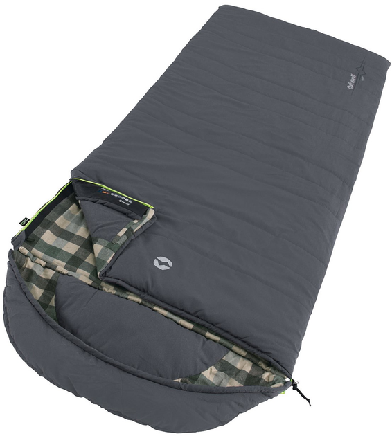 Спальний мішок Outwell Camper Left Grey (5709388136640) - зображення 1