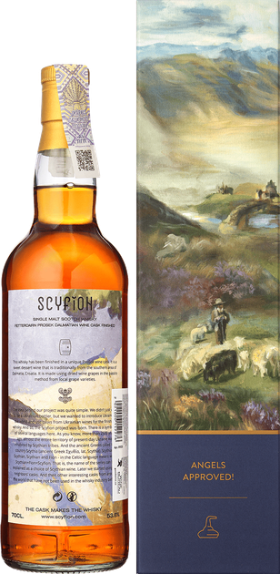 Виски Scyfion Fettercairn 2007 Cask #8124 (Dalmatian Prosek Cask Finished) 0.7 л 53.6% в подарочной коробке (2021000152276) - изображение 4