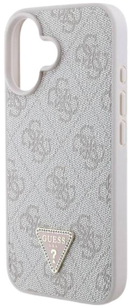 Панель Guess Hardcase New 4G Triangle для Apple iPhone 16 White (GUHCP16SPG4GPH) - зображення 6