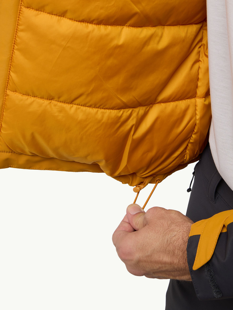 Kurtka zimowa męska sportowa Jack Wolfskin Jasper Ins Jkt M A61872_M0043 S Pomarańczowa (4064886335980) - obraz 8