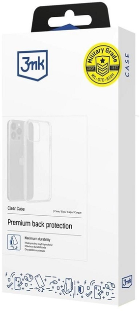 Etui 3MK Clear Case do Xiaomi Redmi A2 Transparent (5903108557344) - obraz 2