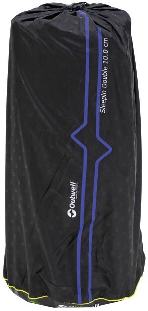 Подвійний килимок для сну Outwell 183 x 128 x 10 см Black (5709388137357) - зображення 7